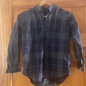 Make a bundle! gap, button down gray and black shirt